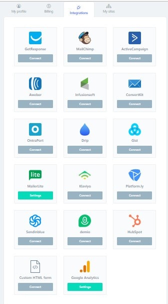 ConvertBox Integrations