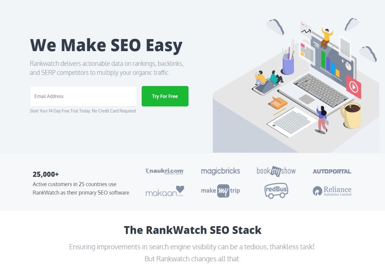 RankWatch lifetime deal on appsumo