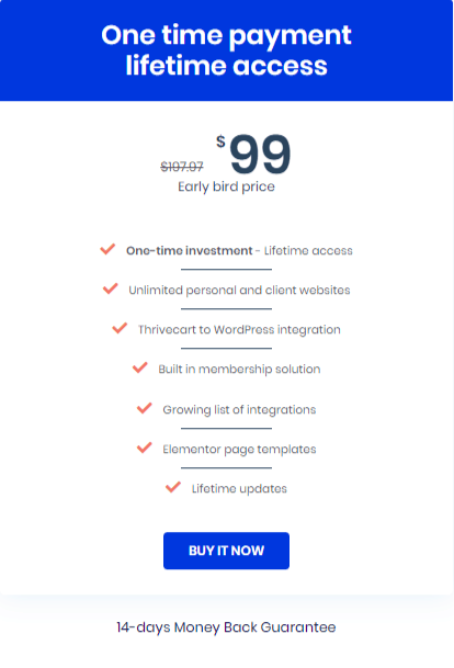 Pricing Details 