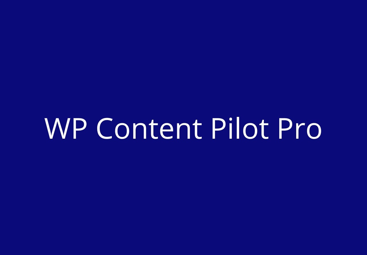 WP content pilot content curation tool