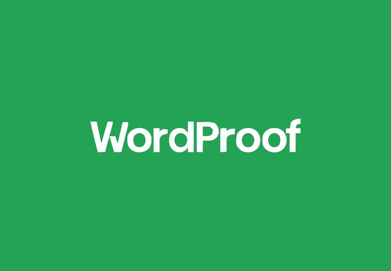 WordProof Lifetime Deal: SEO WordPress Plugin for Content Protection 1 WordProof SEO WordPress Plugin for Content Protection Lifetime Deal on Dealify
