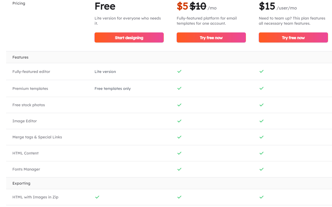 Dragit Lifetime Deal: Drag & Drop Email Editor 13