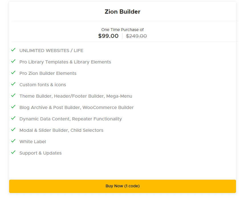 Zion Builder Lifetime Deal: The Fastest WordPress Page Builder 8