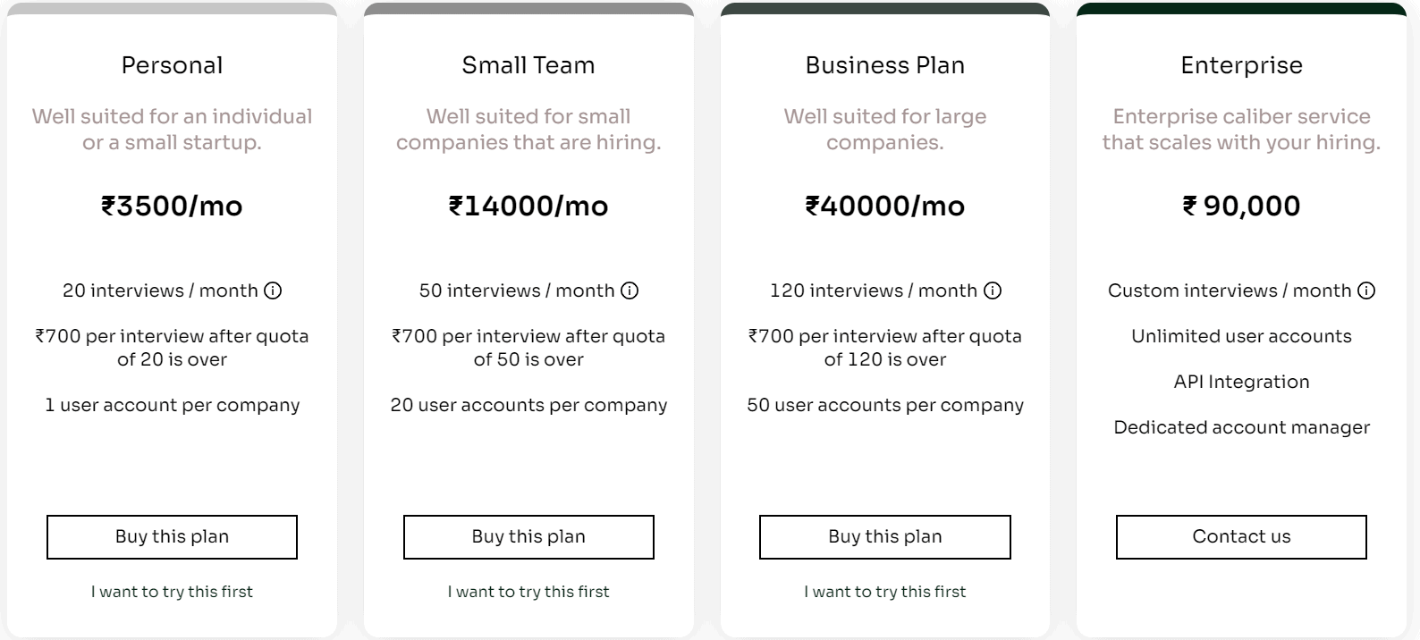 Intervue Lifetime Deal: Live Coding Interview Software 7 intervue price