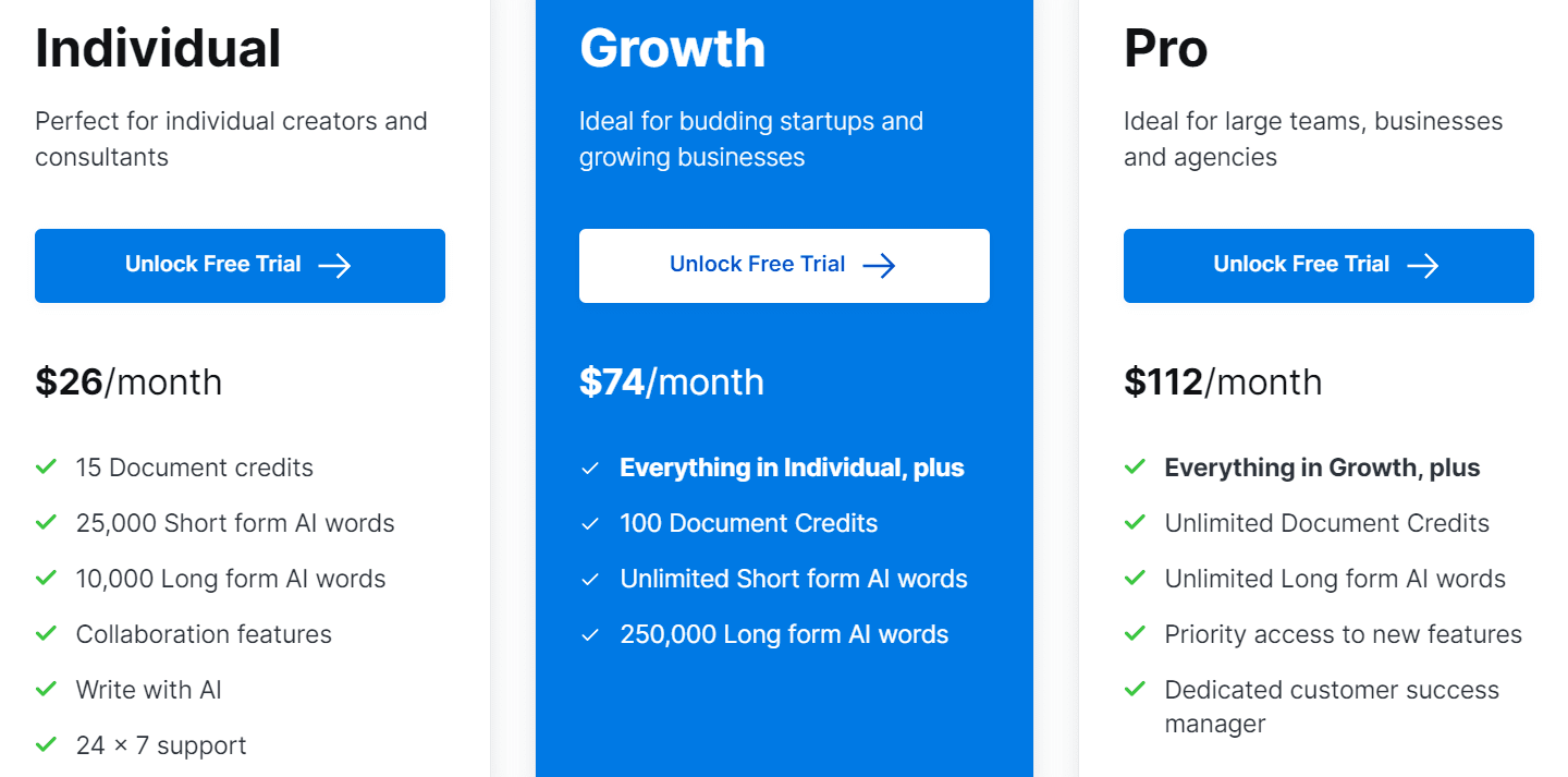 Scalenut Lifetime Deal: AI Powered Content Research Tool 4 Scalenut Price