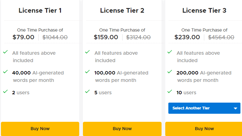 Bramework Appsumo Price