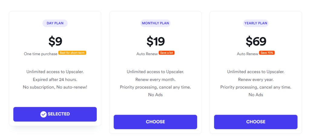 Img Upscaler Price