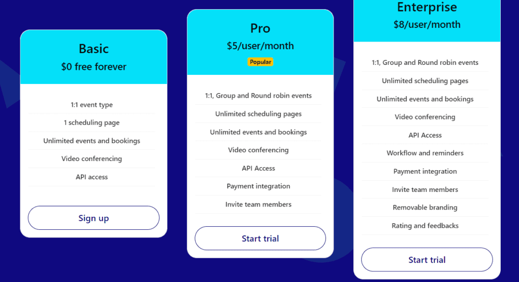 Dayschedule price 