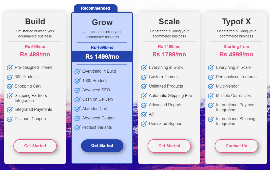Typof Price