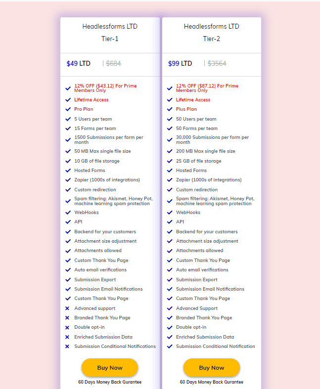 headlessforms dealmirror price