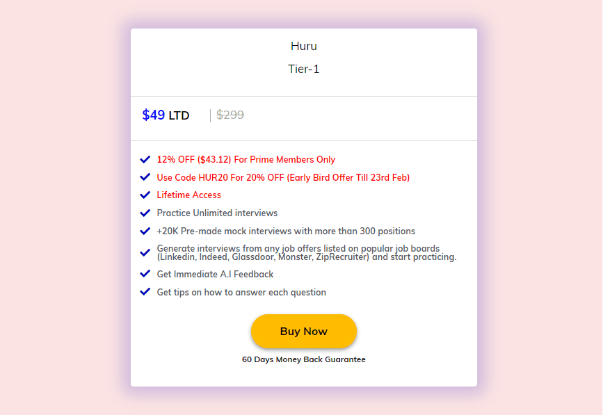 Huru Dealmirror Price