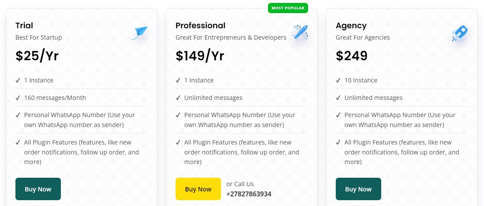 Watrend Regular Pricing 