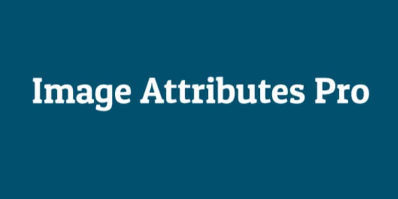Image Attributes Pro Black Friday Deal