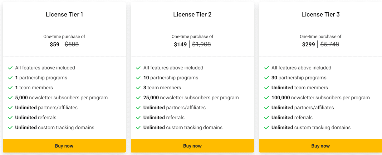 partnero appsumo price