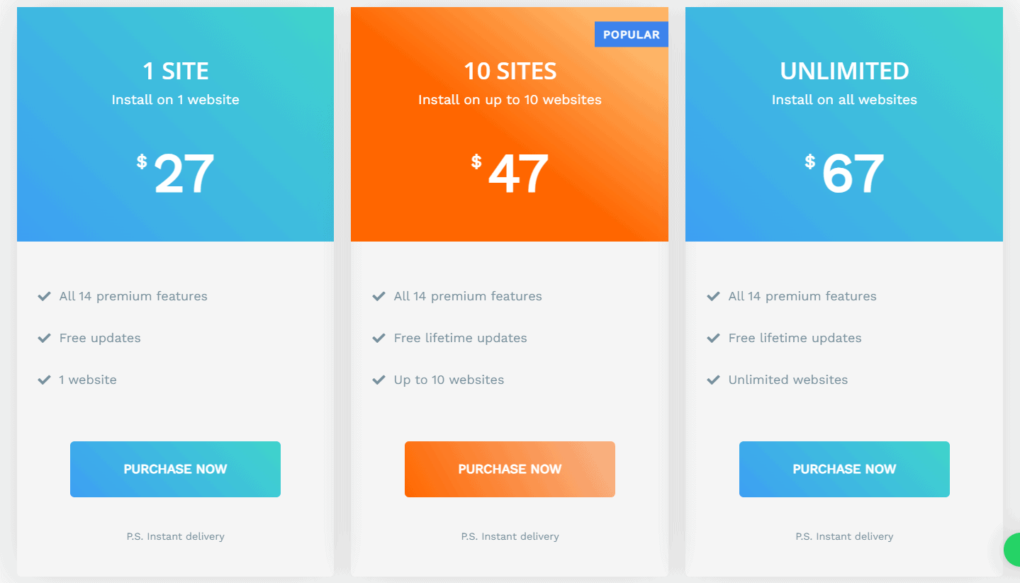 wp copy defender regular pricing