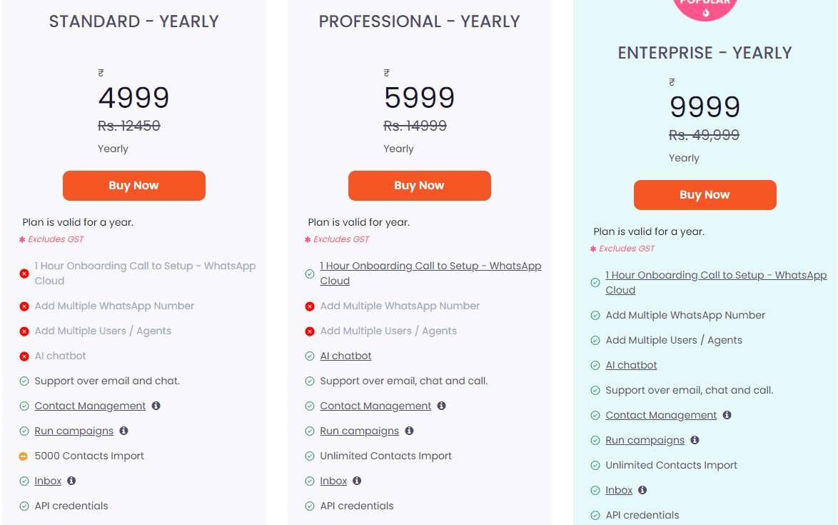 growby regular pricing