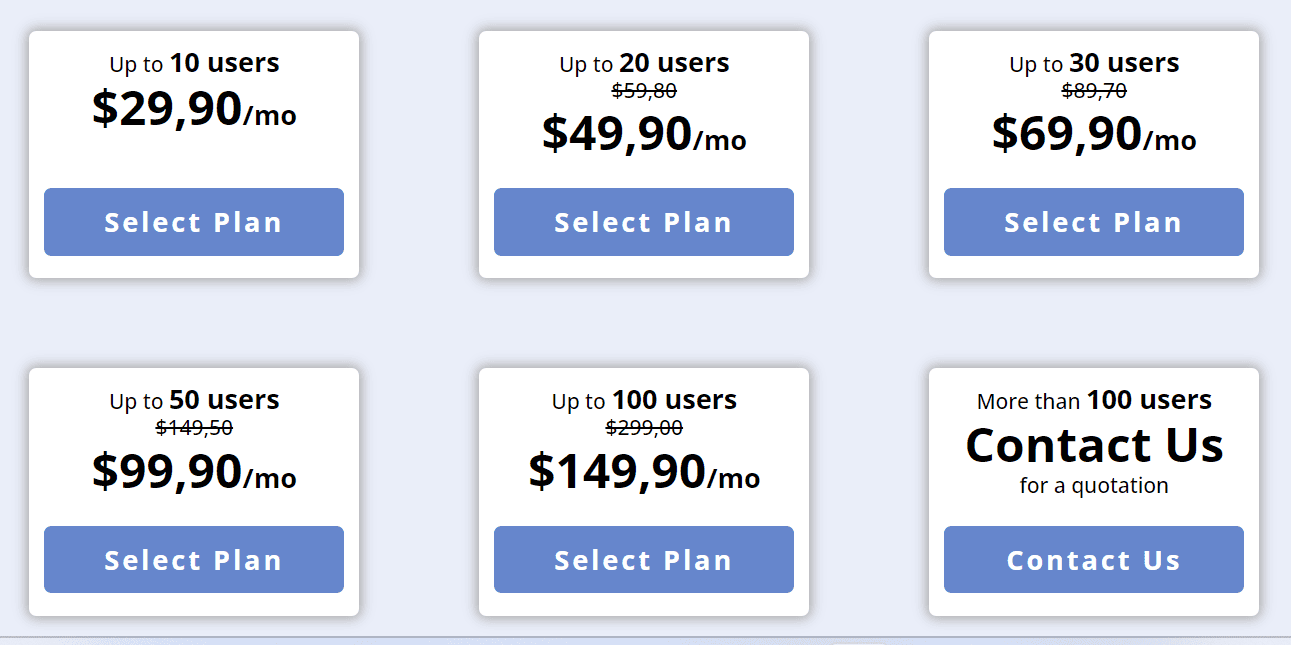 EZ MEET regular pricing