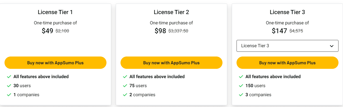 blue appsumo price