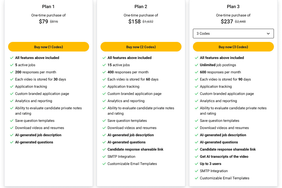 XInterview AI appsumo price