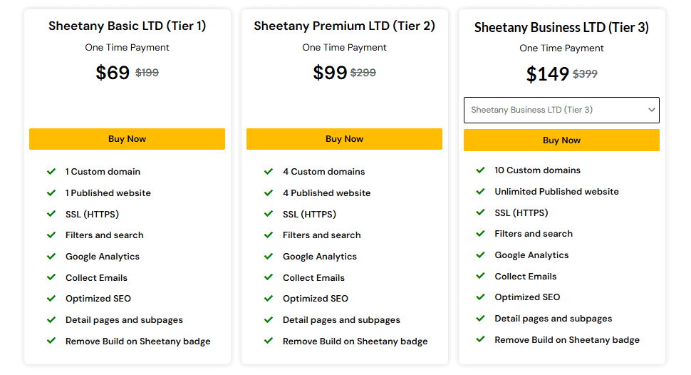 sheetany dealmirror price