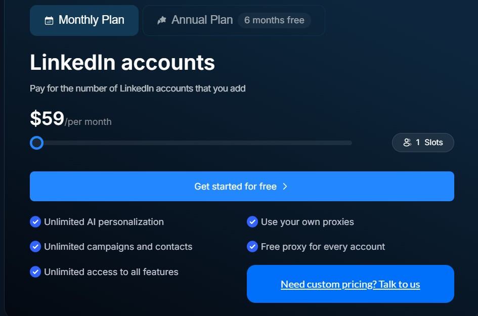 prosp regular pricing