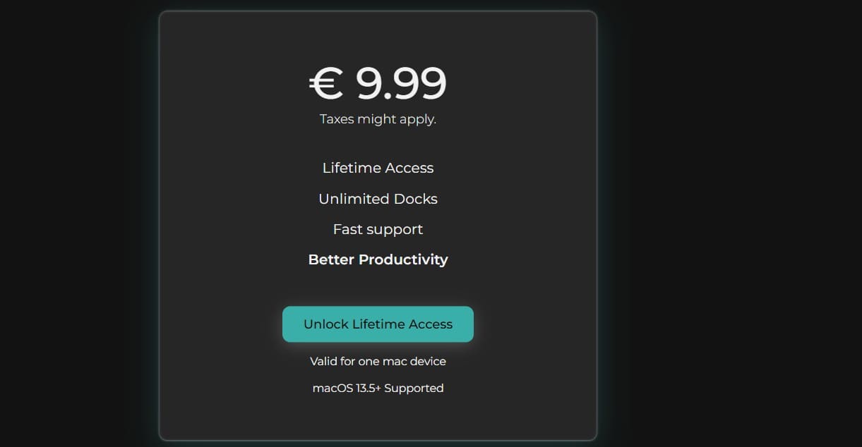 dockflow regular pricing