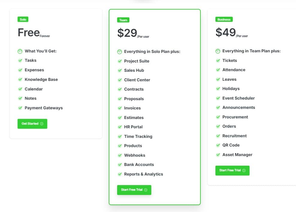 Olqan regular pricing