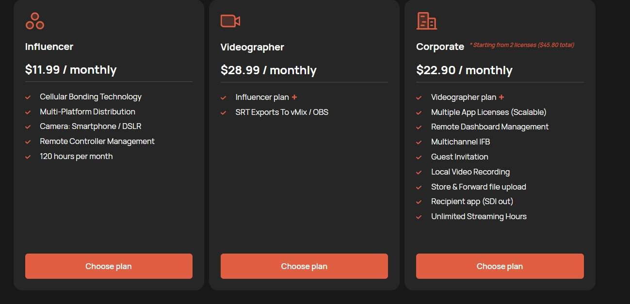 Omnistream regular pricing