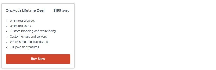 OnzAuth dealfuel price