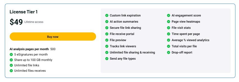 Efficient document analytics with SendTurtle lifetime deal for enhanced data insights and management.