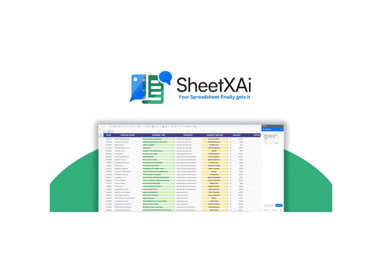 SheetXAI Lifetime Deal on Appsumo