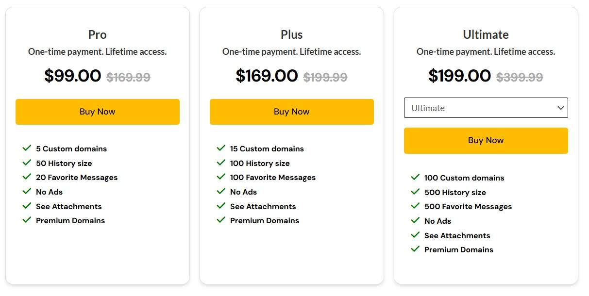 mailditch dealmirror price