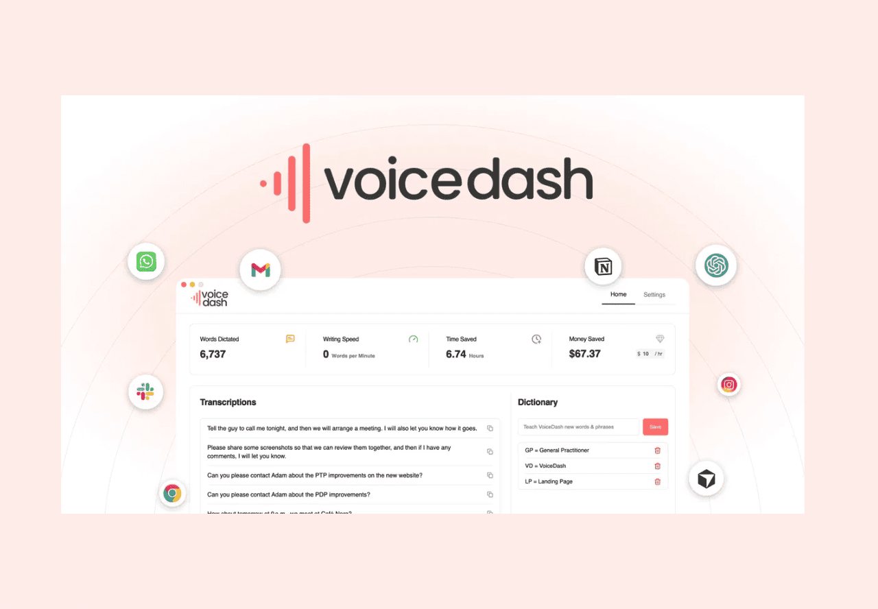 VoiceDash Lifetime appsumo