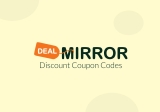 DealMirror Coupon | Save up to 40% | Updated Daily
