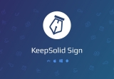KeepSolid Sign lifetime subscription: eSignatures on any device