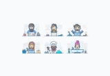 Animated Illustrations, Icons and Patterns
